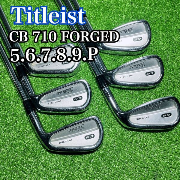 C654 Titleist タイトリスト CB 710 FORGED メンズ