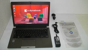 【送料無料】東芝 dynabook R634/M Core i5-4310U/ 8GB/128GB SSD/DtoD/Win11 Pro/MS Office ProPlus 2021/リカバリDVD/Webカメラ/指紋認証