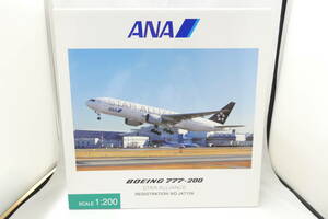 29158 * all day empty commercial firm ANA STAR ALLIANCE 777-200 JA712A NH20078 1:200 scale airplane figure * long-term keeping goods 