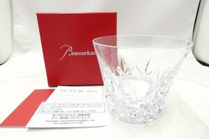 29381 ★ Baccarat バカラ The YEAR 2023 エクラ グラス ロックグラス タンブラー 1客 ★ 長期保管品 現状品