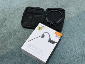 AFTERSHOKZ OPENCOMM SHOKZ Bone Conduction Stereo Bluetooth Headset 骨伝導 ブルートゥース ヘッドフォン ASC100