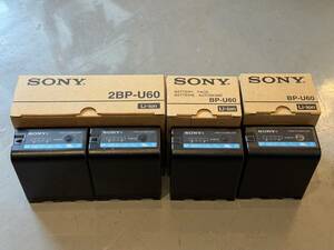 SONY BP-60U Li-ion аккумулятор 4 шт. комплект FX6