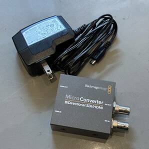 ジャンク Blackmagic Design Micro Converter BiDirectional SDI/HDMI ブラックマジックデザインの画像1