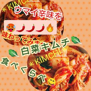【本場の味＆自家製】☆食べ比べ☆激辛キムチ500g + 白菜キムチ500g