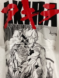 即決 未使用品 AKIRA アキラ tシャツ 鉄雄 メンズ Lサイズ XLサイズ 半袖 マンガtシャツ アニメtシャツ 大友克洋