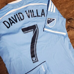 [値下げ交渉] 2015/2016年 ニューヨーク・シティFC #7 ダビド・ビジャ adidas 検) MLS NEW YORK CITY DAVID VILLA SPAIN スペイン代表 Y2K