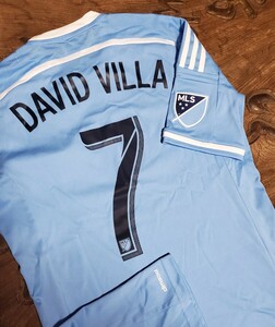 [値下げ交渉] 2015/2016年 ニューヨーク・シティFC #7 ダビド・ビジャ adidas 検) MLS NEW YORK CITY DAVID VILLA SPAIN スペイン代表 Y2K