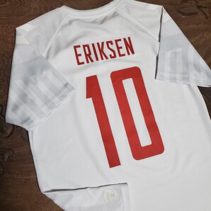 2022-23年 デンマーク代表 エリクセン hummel AUTHENTIC SHIRT 検/ DENMARK ERIKSEN ALL WHITE WORLD CUP QUTAR AJAX TOTTENHAM HOTSPUR FC