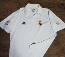 値下交渉 01-02 100周年 CL優勝 レアルマドリード adidas 検/1902 2001 2002 CENTENARIO REAL MADRID CF EL BLANCO RAUL ZIDANE ジダン Y2K_画像1