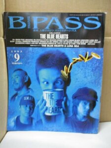 B-PASS задний stage Pas 1993 год 9 месяц номер постер имеется Blue Hearts B'z BUCK-TICK ошибка Chill Spitz Fukuyama Masaharu plipli Denki Groove 