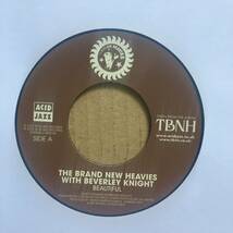 7インチ☆ The Brand New Heavies With Beverley Knight / Beautiful / getaway ブギー ディスコ AcidJazz AJX510S_画像2