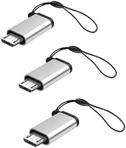 YFFSFDC マイクロUSB変換アダプター タイプC Micro USB 変換アダプタ3個入り Type C メス to Mic