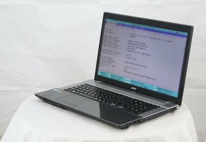 acer V3-771G-F78G/LH Aspire　Core i7 3632QM 2.20GHz 8GB 256GB SSD 他■現状品