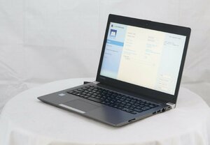 TOSHIBA PR63MTA4347AD21 dynabook R63/M　Core i5 8250U 1.60GHz 8GB 128GB(SSD)■1週間保証