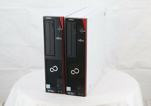 FUJITSU ESPRIMO D556/PX 2台セット まとめ売り Core i3 6100 3.70GHz ■現状品