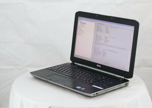 DELL Latitude E5520 -　Core i7 2640M 2.80GHz 4GB 128GB(SSD)■現状品