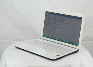 FUJITSU FMVA53MW LIFEBOOK AH53/M　Core i7 4702MQ 2.20GHz 4GB 750GB■現状品