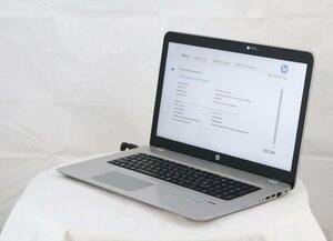 hp ProBook 470 G4 -　Core i7 7500U 2.70GHz 4GB 750GB■現状品