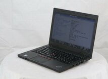 lenovo 20J5A014JP ThinkPad L470　Core i5 7300U 2.60GHz 8GB 128GB(SSD)■現状品_画像1