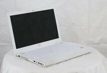 FUJITSU FMVA51C3W LIFEBOOK AH51/C3　Core i7 7700HQ 2.80GHz■現状品_画像2