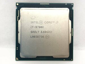 intel SRELT CORE i7-9700K 3.60GHz CPU■1週間保証