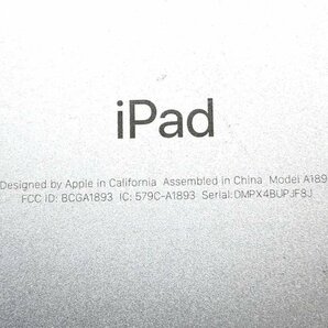 Apple A1893 iPad 第6世代 アクティベーションロック Wi-Fiモデル■ジャンク品の画像3