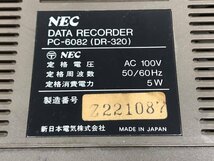 NEC PC-6082 データレコーダー■現状品_画像4