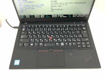 lenovo 20KH004UJP ThinkPad X1 Carbon　Core i5 8250U 1.60GHz 8GB ■現状品_画像5