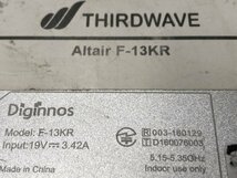 THIRDWAVE Altair F-13KR Diginnos　Core i5 8250U 1.60GHz 8GB ■現状品_画像4