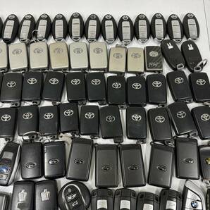 スマートキー まとめ売り 100個超セット USED品 レクサス トヨタ 日産 ホンダ スバル マツダ スズキ ダイハツ BMW メルセデス 【ジャンク】の画像4