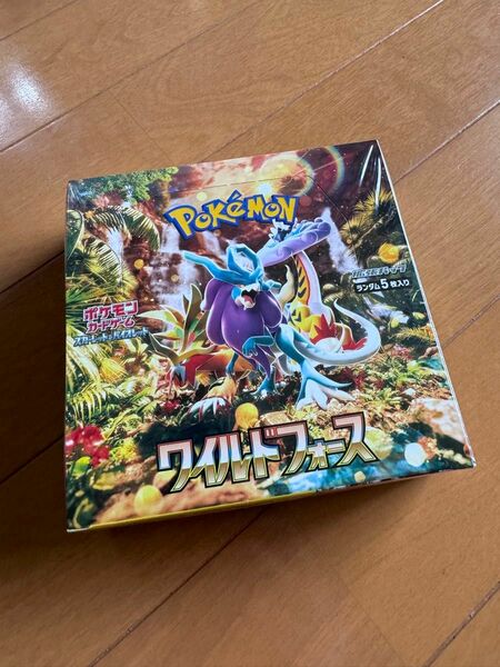 ポケモンカードゲーム ワイルドフォース 新品未開封シュリンク付き 1BOX 