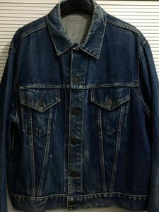 【極上】濃紺 557 50-48 60年代 スーパービッグサイズ イエローステッチ LEVIS サード リーバイス 501XX 506XX 507XX 558 501 ビッグE 