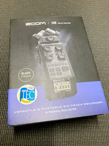 zoom H6 ハンディレコーダー　録音機