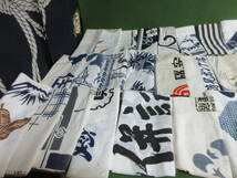 古ーい 木綿手ぬぐい 37枚 同柄含む 関東各種 リメイク、染め物、実用 TENUGUI JAPAN 4_画像2
