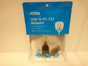 未開封品 USB-シリアル変換ケーブル ATEN　USB RS-232 Adapter