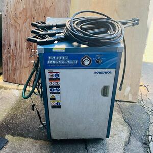 iyasaka height pressure warm water washing machine auto washer AW-1100F50 three-phase 200V electrification verification only present condition goods 