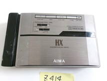 (Z-414)AIWA ポータブルカセットプレーヤー HS-PX30 動作未確認 現状品_画像2