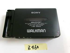 (Z-460)SONY ポータブルカセットプレーヤー WM-FX707 動作未確認 現状品