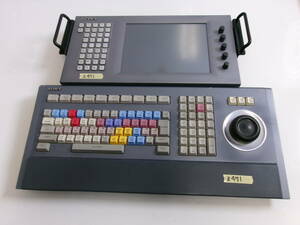 (Z-471)SONY EDITING KEYBOARD MKS-8050 / MENU PANEL MKS-8011A operation not yet verification present condition goods 