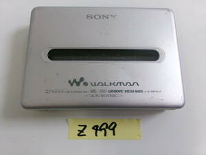 (Z-499)SONY ポータブルカセットレコーダー WM-GX688 動作未確認 現状品