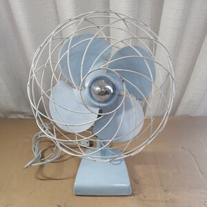 通電確認済 東芝 TOSHIBA 扇風機 TYPE TD 25cm 希少 A.C. electric fan 昭和レトロ アンティーク ジャンク品 50801w