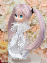 ツインテールウィッグ　SDMサイズ　ピンク　Harmonia bloom　ハルモニア ブルーム 　MSD　未使用　新品　桜ミク_画像4