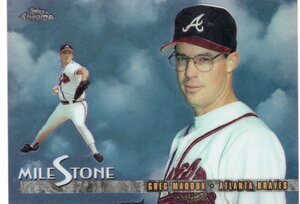 MLB 1998 Topps Chrome Mile Stone MS-07 Greg Maddux グレッグ・マダックス　　 新品ミント状態品