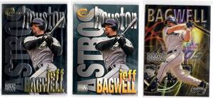 MLB 1998&1997 Circa BOSS　Jeff Bagwell ジェフ バグウェル　３種セット