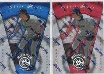 MLB1997 Pinnacle Totally Certified Platinum　Blue &Red 2種セット #132 CHRIS HOLT クリス・ホルト　 新品ミント状態品_画像1