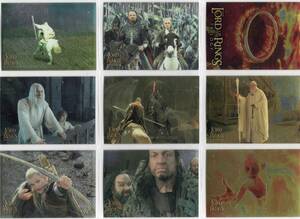 Topps ロード・オブ・ザ・リング TRILOGY USA版 THE LORD OF THE RINGS TRILOGY MOVIE CARDS 47枚（種）