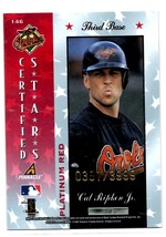 MLB1997 Pinnacle Totally Certified Platinum Red #146 Cal Ripken, Jr. カル・リプケン・ジュニア 新品ミント状態品_画像2