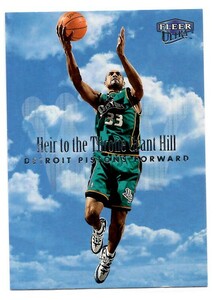NBA 99-00 ULTRA Heir to the Throne 10of10 Grant Hill グラントヒル　 　新品ミント状態品