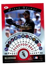 MLB1997 Pinnacle Totally Certified Platinum Red #41 Frank Thomas フランク・トーマス 新品ミント状態品_画像2