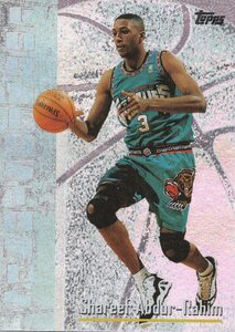 NBA 98-99 TOPPS Cornerstones　SHAREEF ABDUR-RAHIM シャリーフ・アブドゥル・ラヒム　　新品ミント状態品